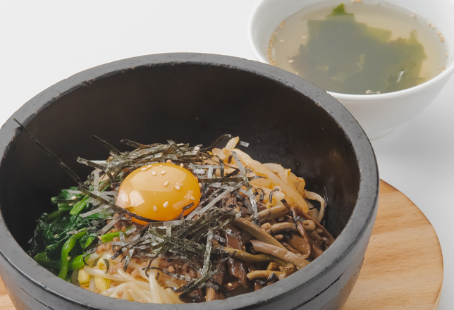 韓国料理ランチメニュー画像